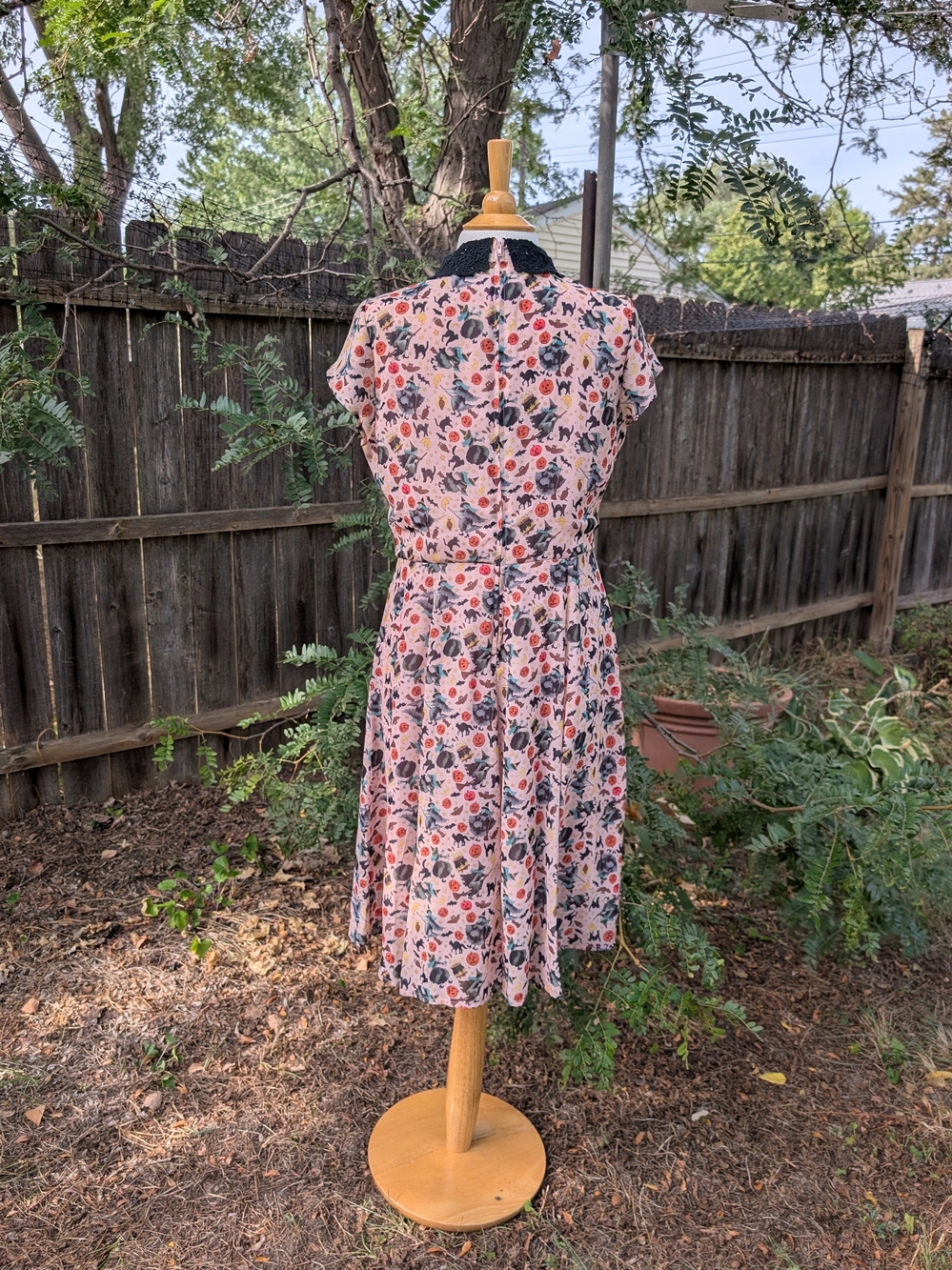 Hell Bunny Halloween Witches A-line Dress - Picture 4 of 8